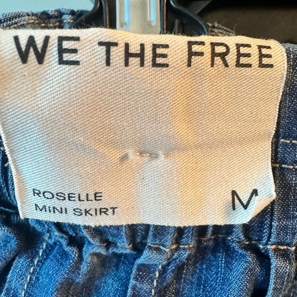 We The Free Indigo Mini Skirt - Picture 4 of 4
